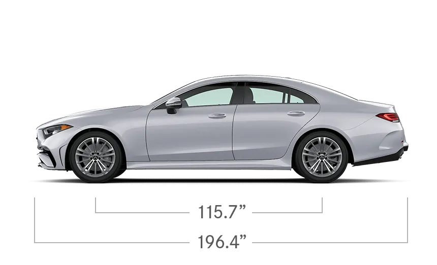 vehicle side view dimensions
