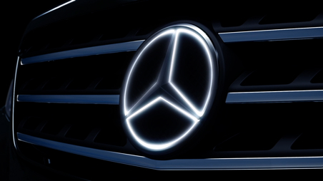The Illuminated Star Car Accessories From Mercedes Benz