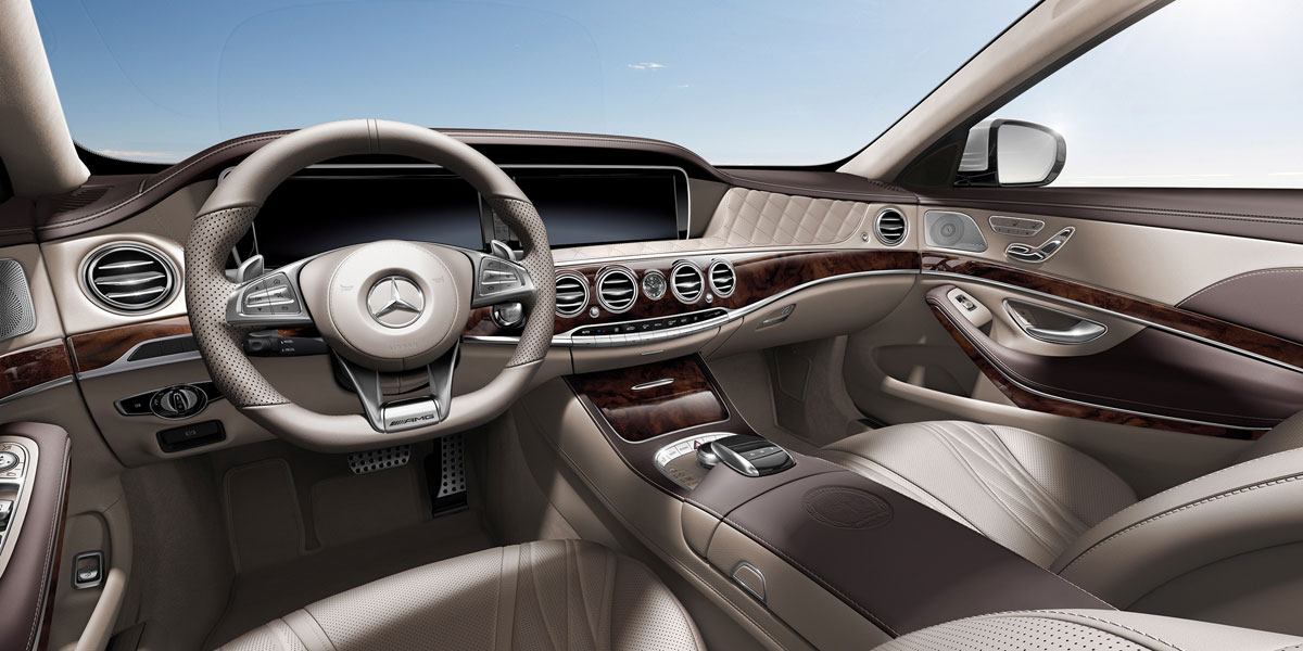 Mercedes-Benz 2015 S CLASS S63 AMG SEDAN UPHOLSTERY 399 995 BYO D 01