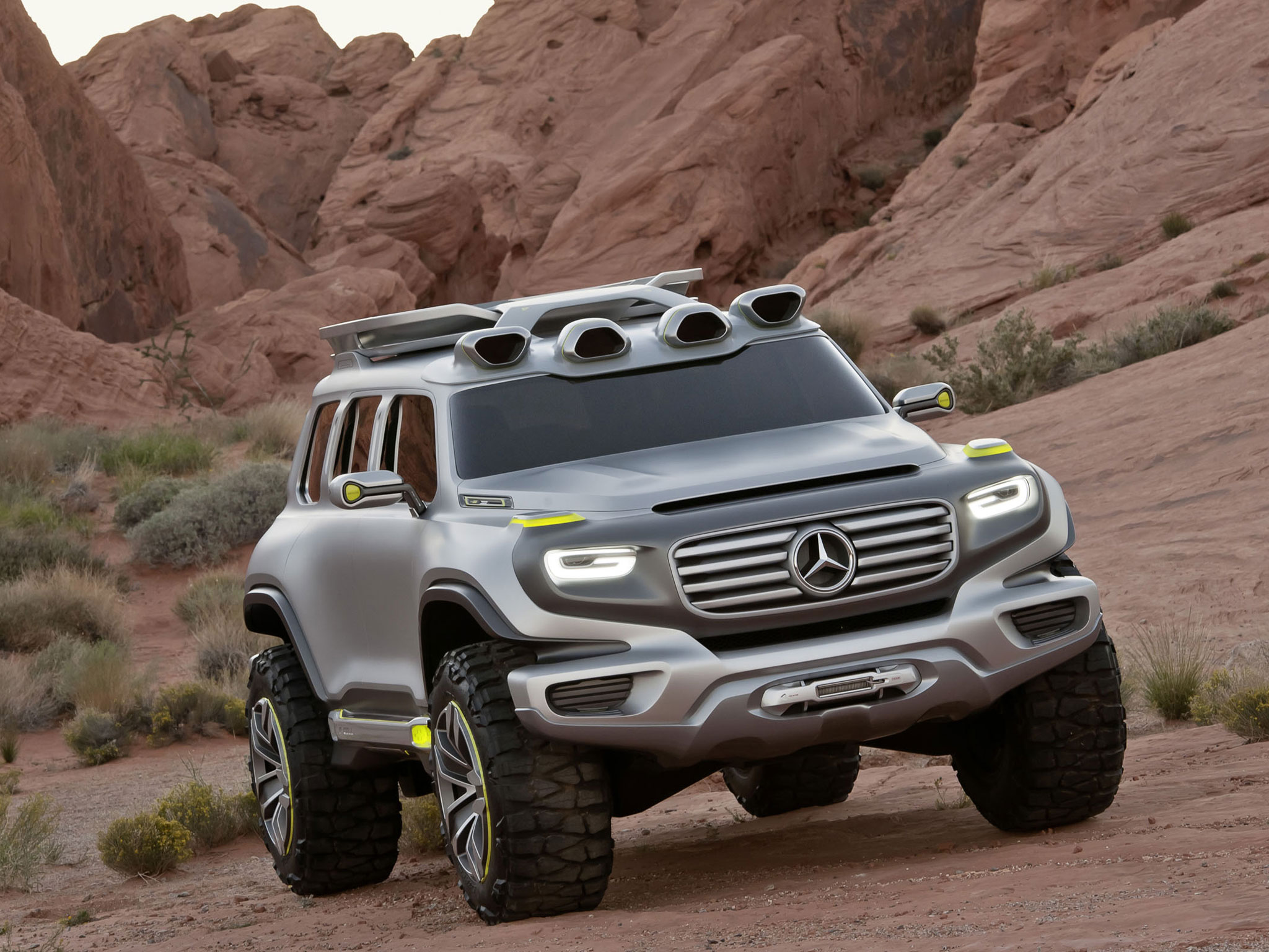 G Class Environmentally Friendly Suv Future Vehicle Mercedes Benz