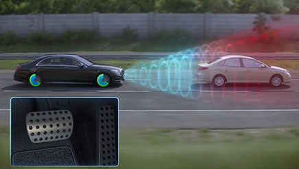 Collision Prevention Assist Radar Systems For Safety Mercedes Benz